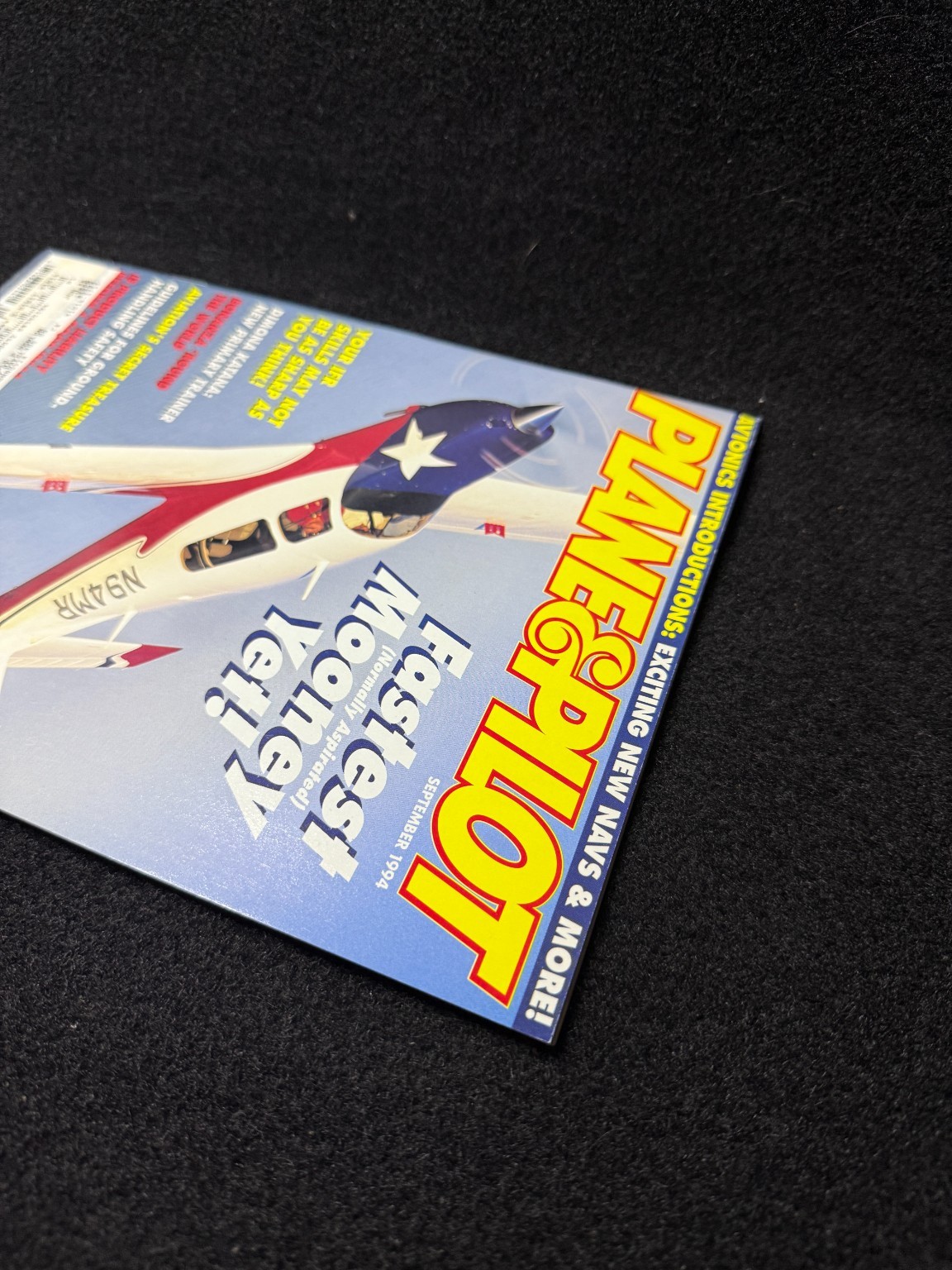 Plane & Pilot Magazine September 1994 Mooney Ovation Cessna 195 Aviation GPS