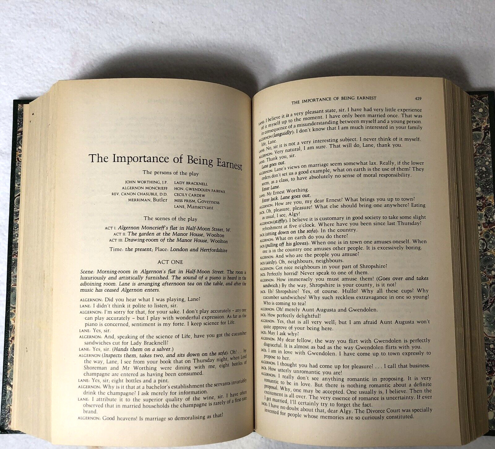 Oscar Wilde Treasury of World Masterpieces Complete & Unabridged 784 Pages, 1983