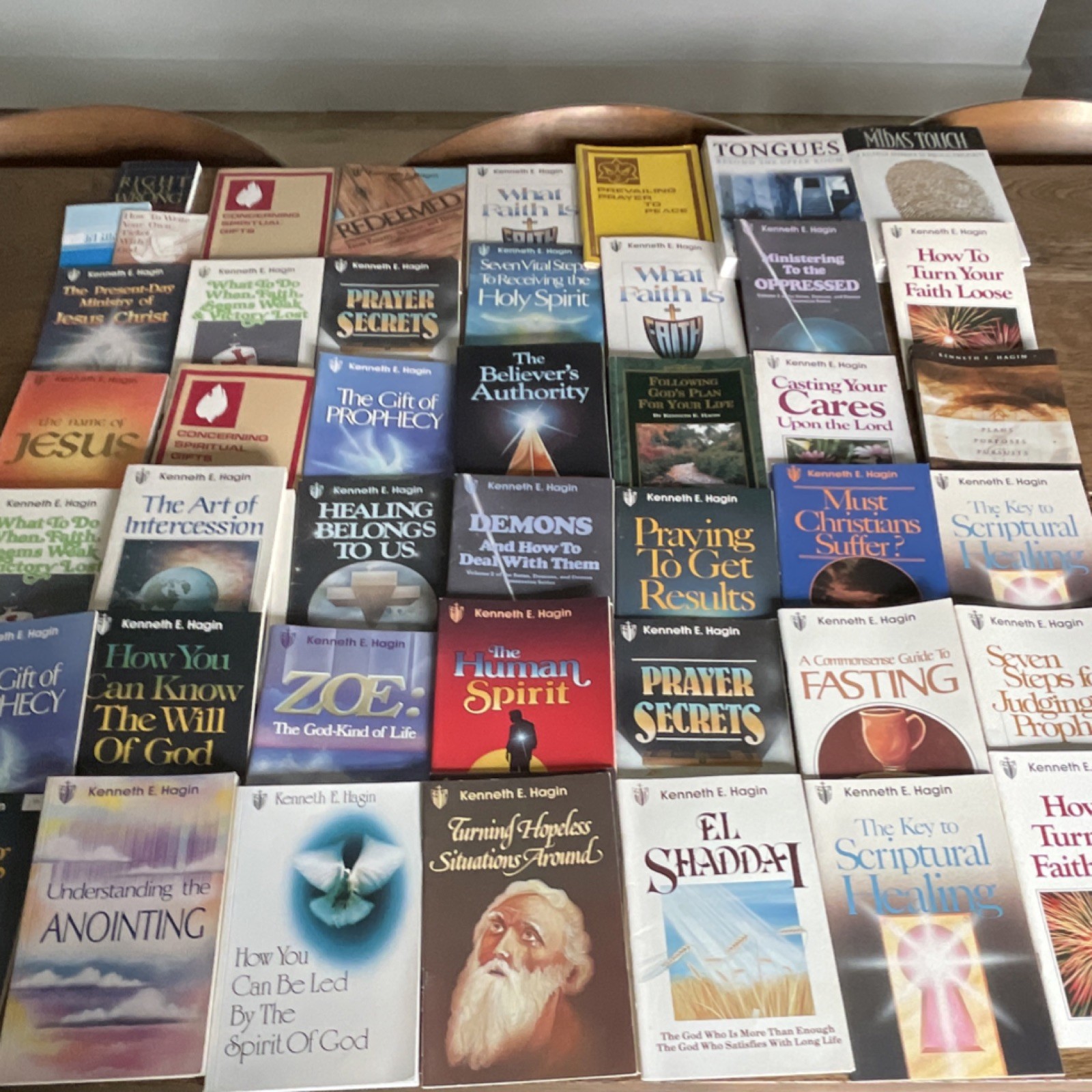 45 Book Lot Kenneth E. Hagin Paperback