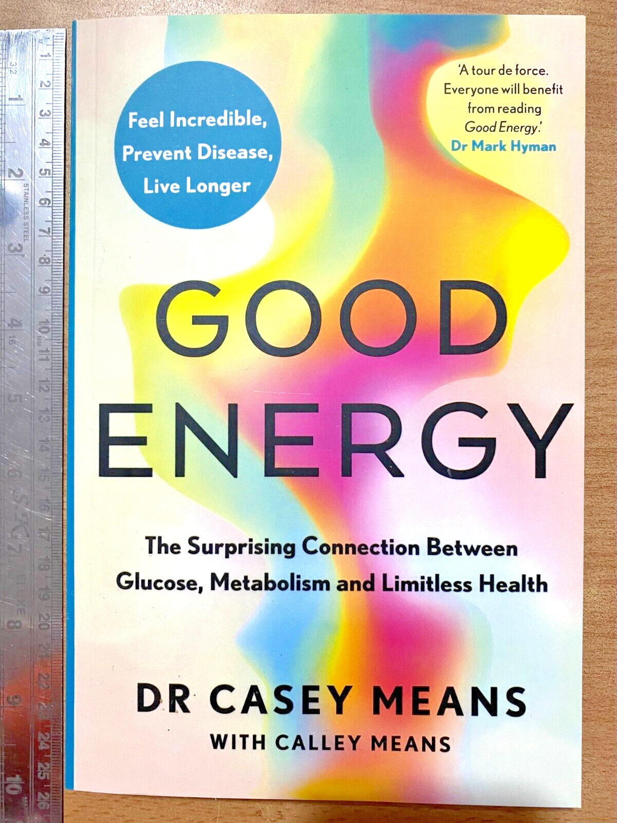 Good Energy by Dr. Casey Means NEW Paperback……..📝