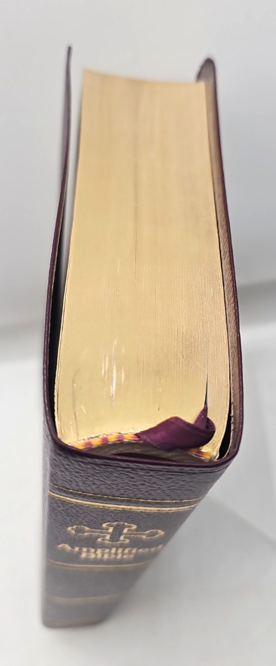 Amplified Bible 1987 Burgundy Bonded Leather Zondervan