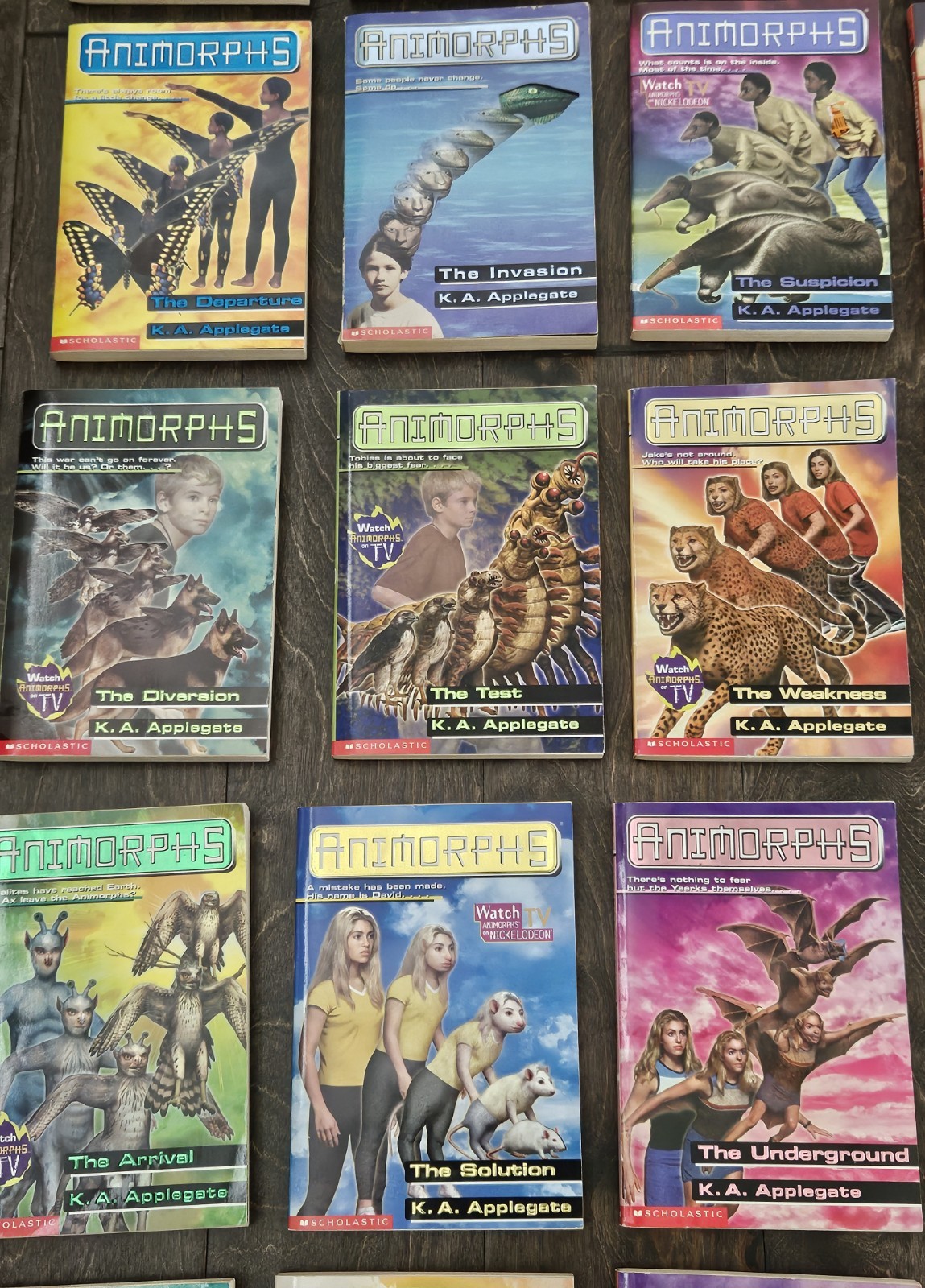Lot Of 25 Animorphs Books- 1996-2001 See Photos For Titles