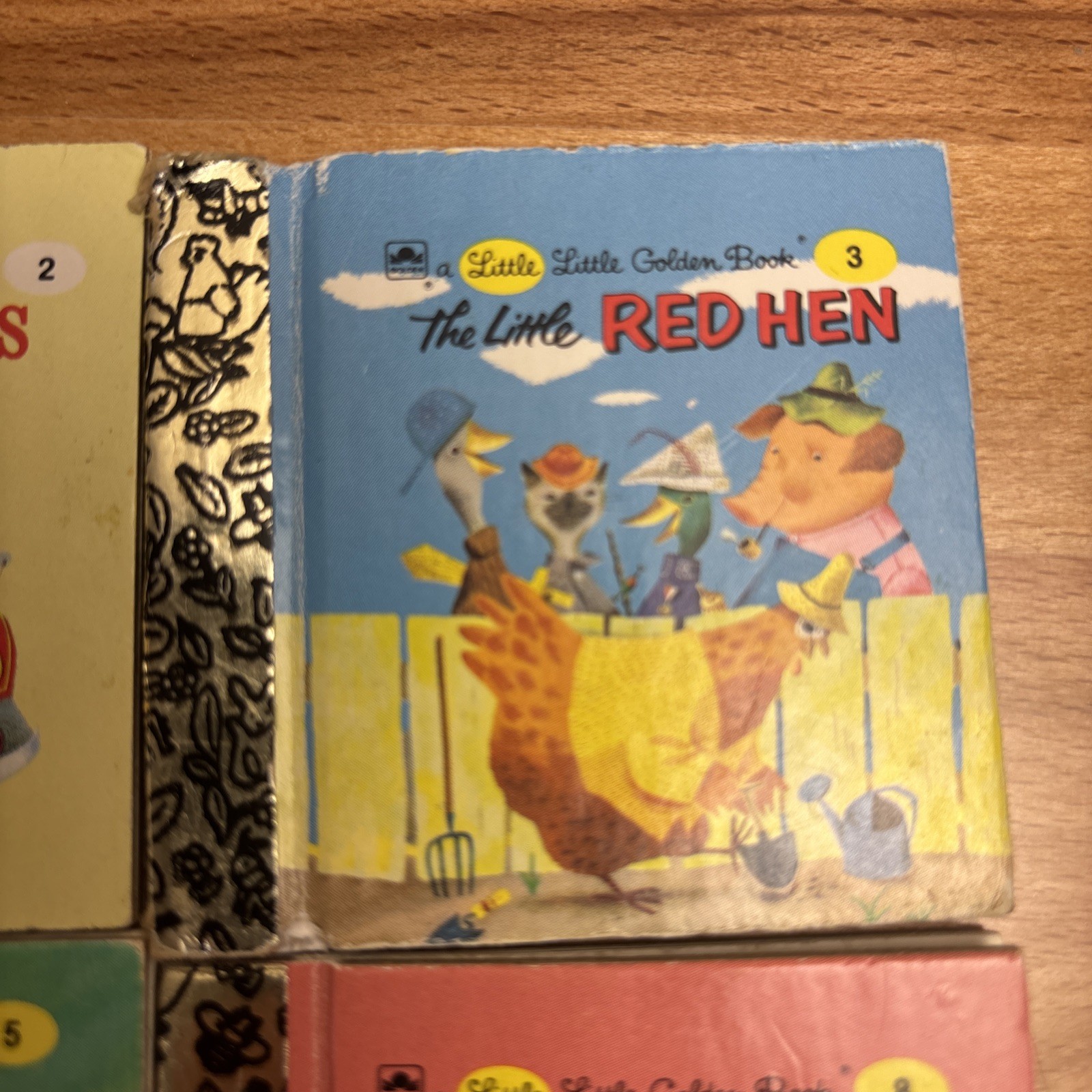 Vintage Little Little Golden Books Mini Lot Of 9