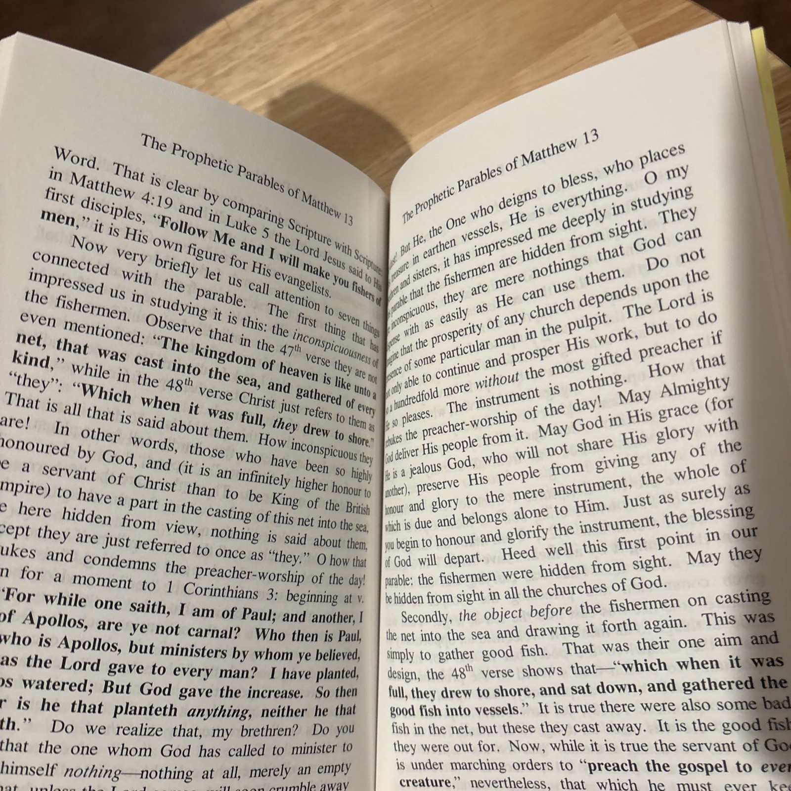 The Prophetic Parables Of Matthew 13 By Arthur W. Pink PB