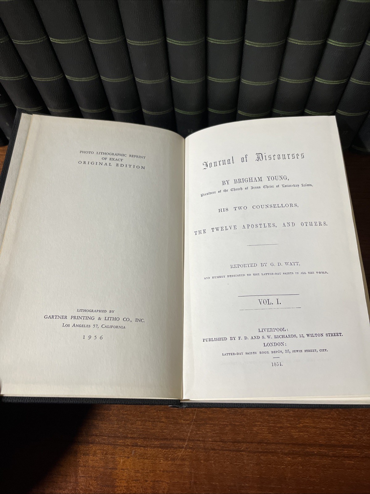Journal of Discourses – Complete – Mormon Church of Jesus Christ – Brigham Young