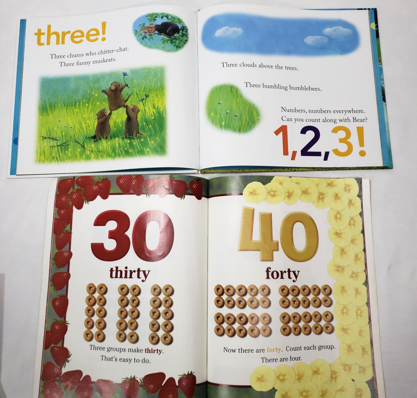 Kids Books About Counting Lot Of 10 Numbers Daycare Preschool Math Set 123s Set