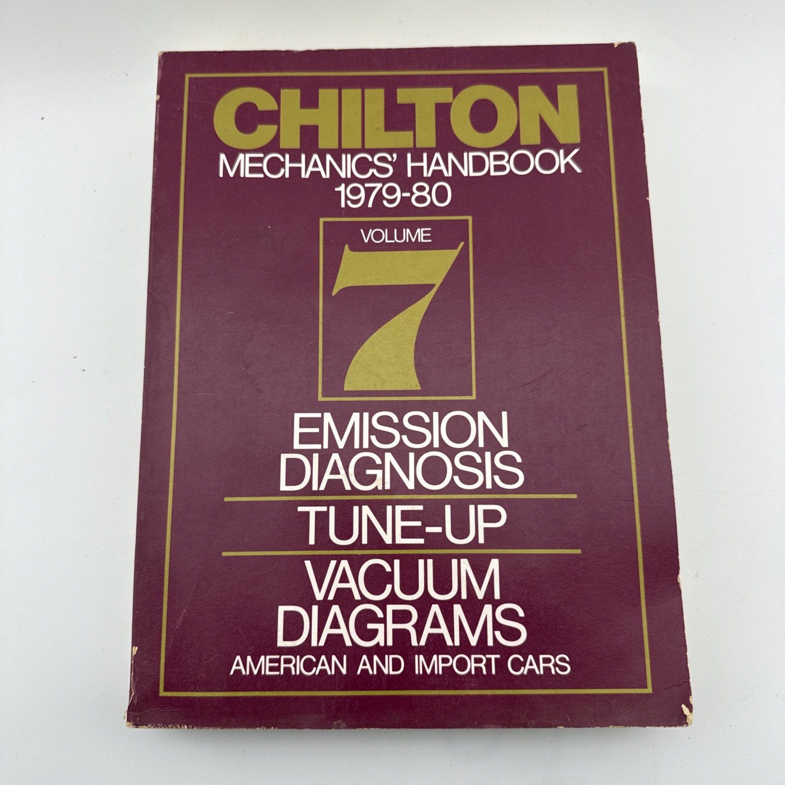 Chilton Mechanics Handbook Volume 7 Emission Diagnosis Tune-Up Vacuum Diagrams 1