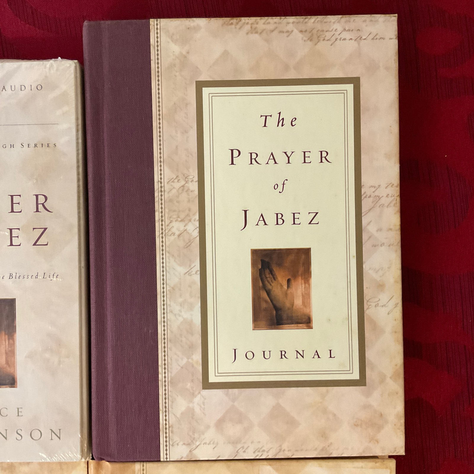 PRAYER OF JABEZ BOOK LOT}CASSETTE+JOURNAL+BIBLE STUDY+DEVOTIONAL*BRUCE WILKINSON