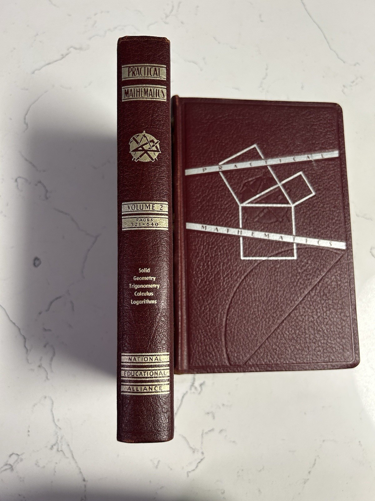 Practical Mathematics 1945 National Educational Alliance Kimball Books VOL 2-4