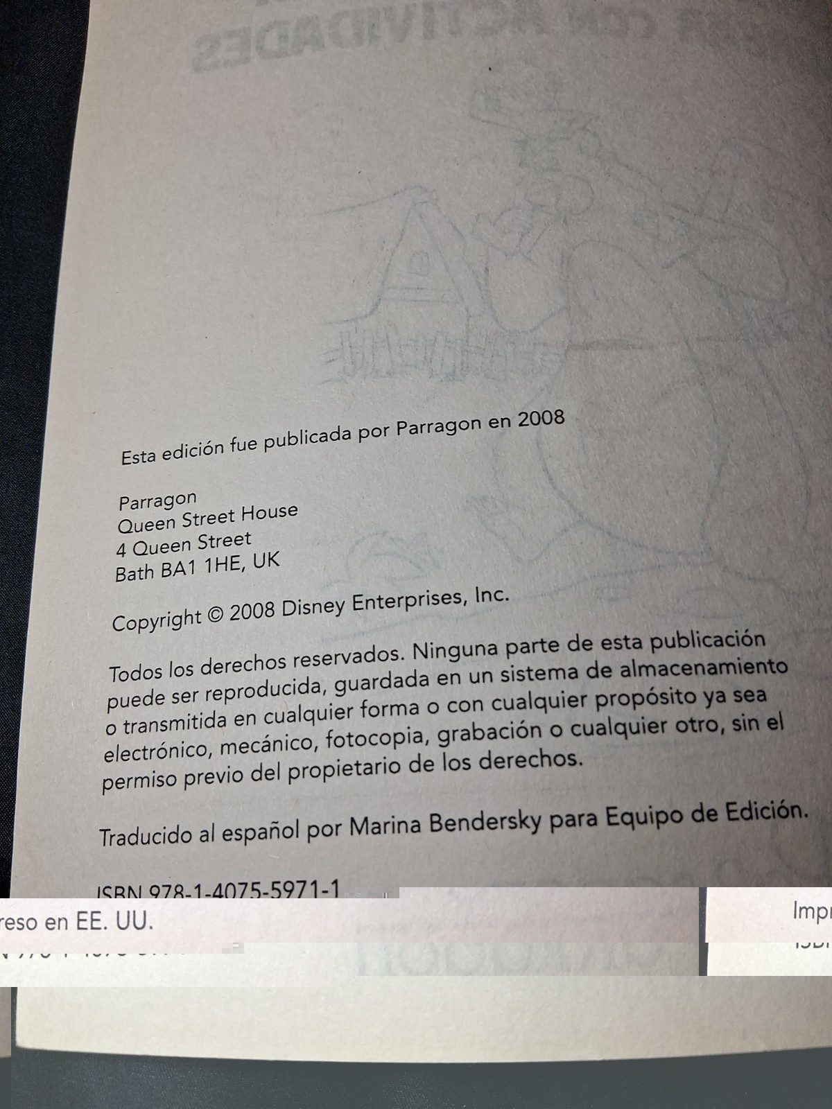 Vintage El Libro De La Selva Spanish Disney Coloring Book 2008 RARE