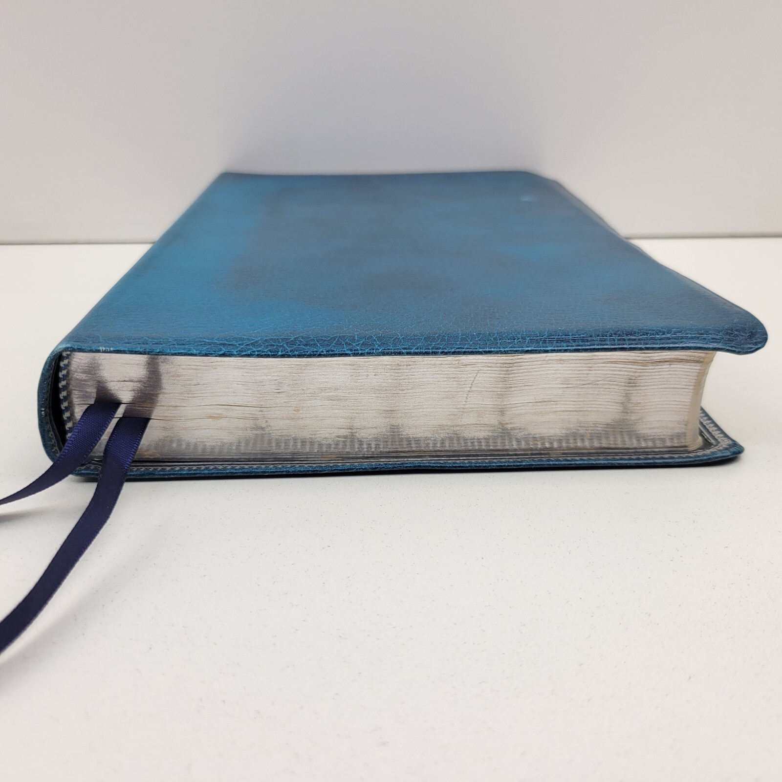 Possibility Thinkers Bible New King James Highlighted Blue Faux Leather 1984