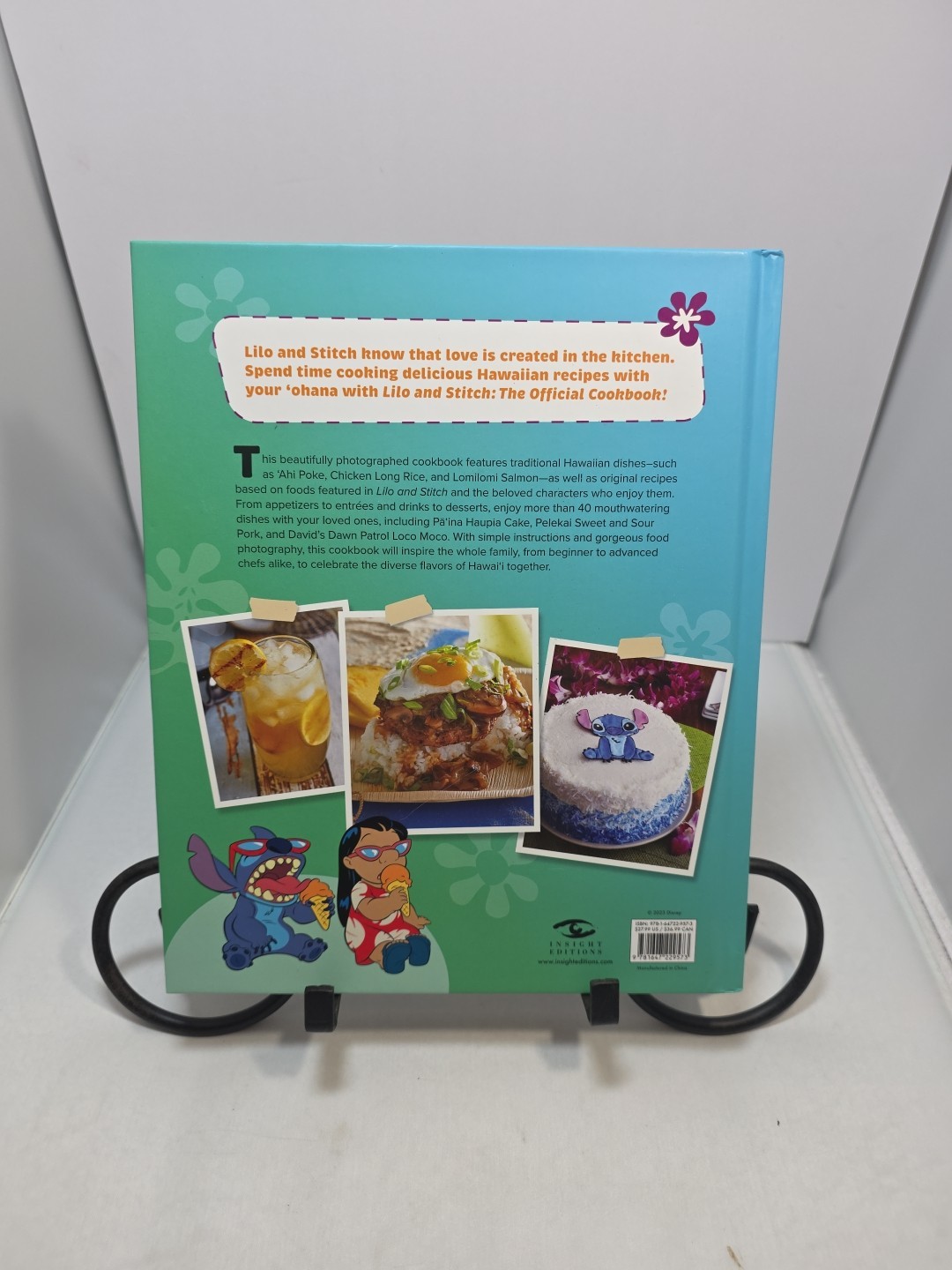 Disney Lilo & Stitch The Official Cookbook Tim Rita Insight Editions Hardcover