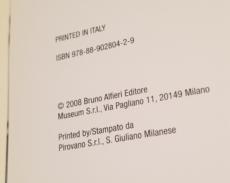 Conrad Marca-Relli – Fine Arts Book – 328 pages – like NEW! – written in Italian