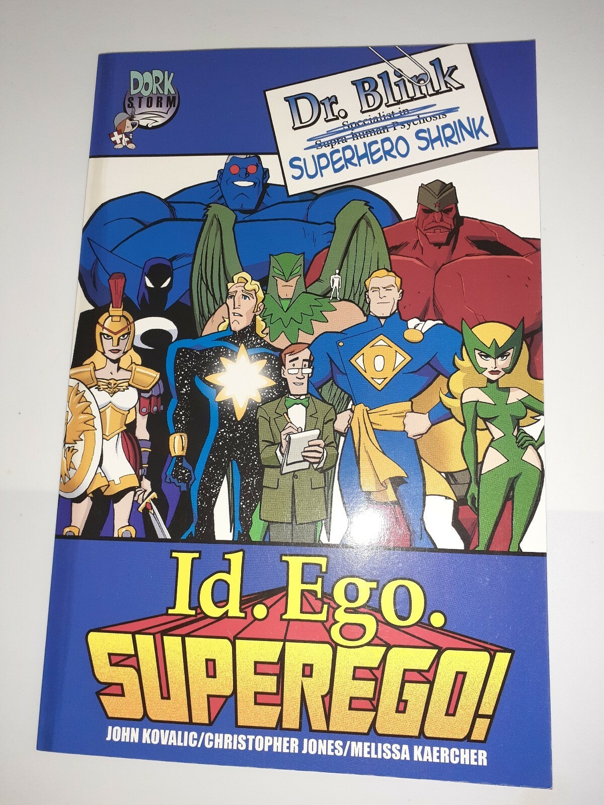 Dork Storm Id Ego Superego Dr Blink Superhero Vol 1 TPB Unread 9.2 FREE SHIPPING
