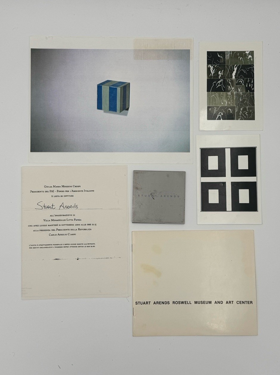 Stuart Arends: Work 1985-1996 by Susan Harris, 1st Ed Hardcover Book & Ephemera