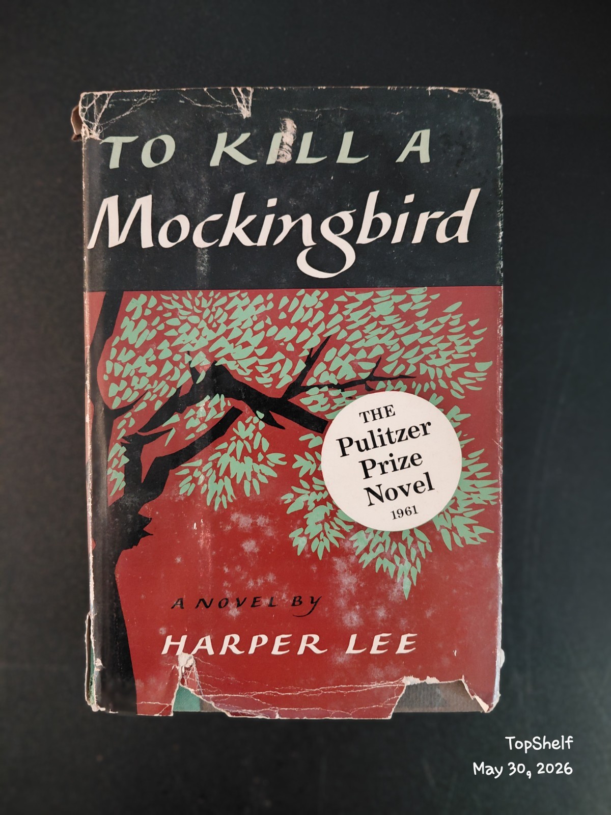 1961 To Kill a Mockingbird by Harper Lee Early Lippincott Printing w/Dust Jacket