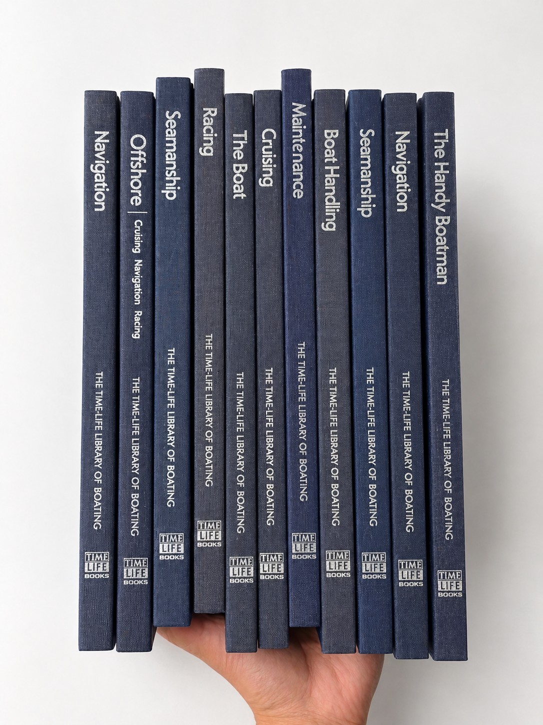 Time-Life Library of Boating 9/13 Vol Set w/ 2 Duplicates