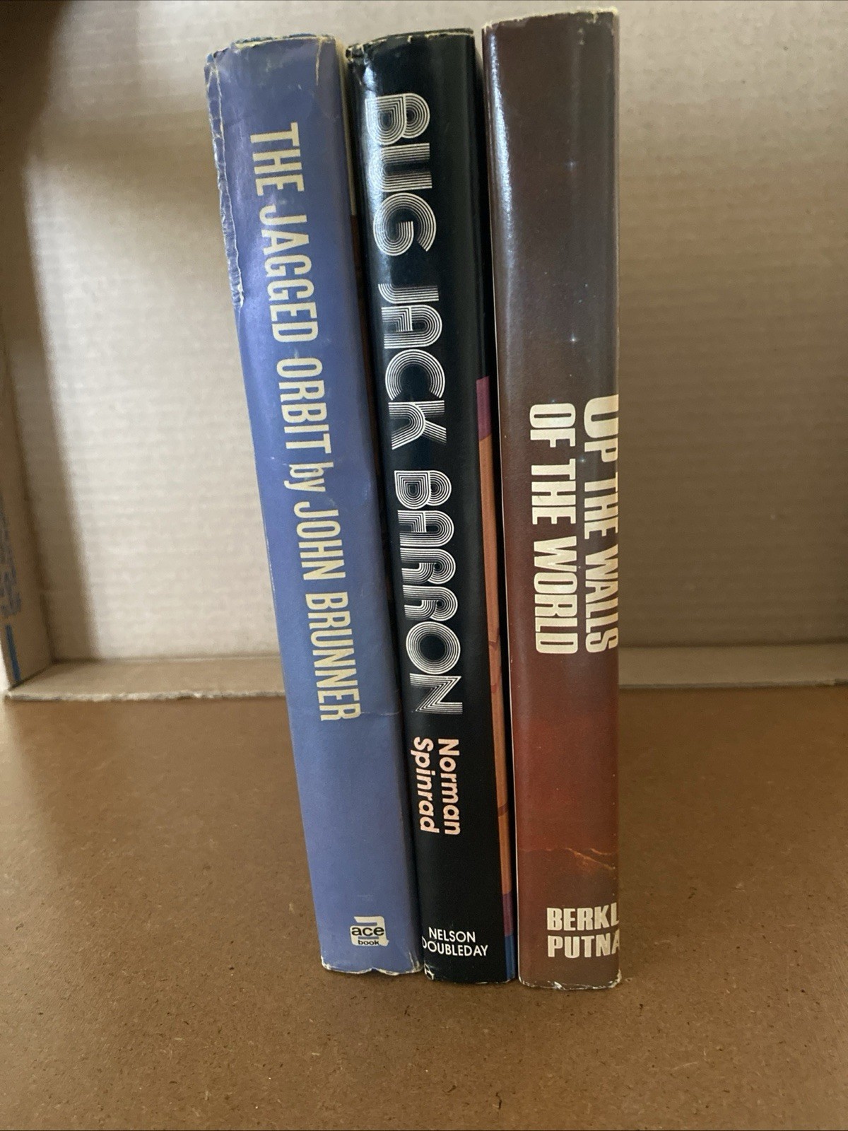 Vintage SF New Wave Hardcover first print BCE Lot – Brunner, Spinrad, Tiptree Jr