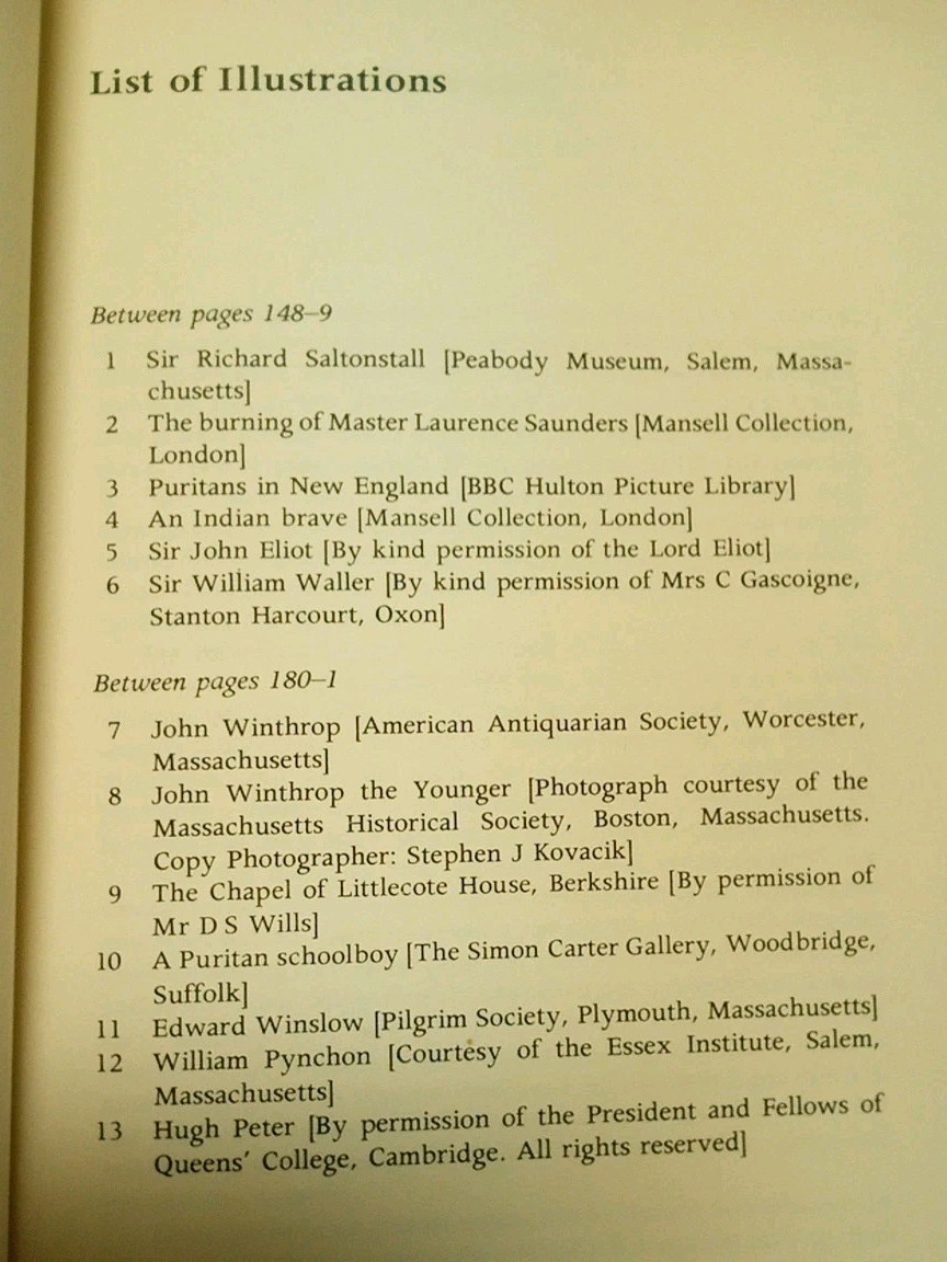 Founding Fathers, The Puritans In England and America. by John Adair. 1982.