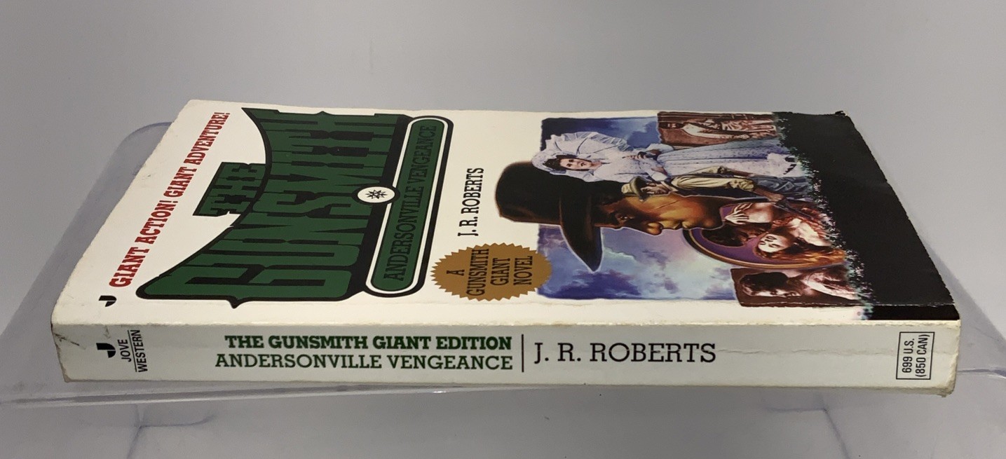 Andersonville Vengeance Paperback J. R. Roberts 1st, 1st, 2010 Jove Western