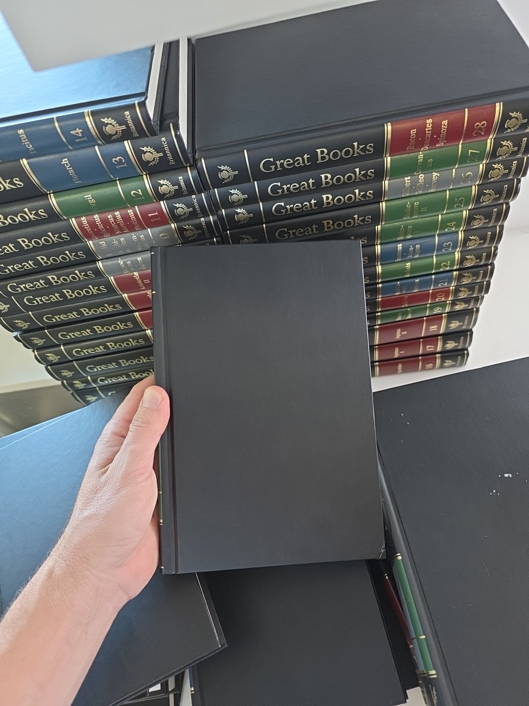 Britannica Great Books Of The Western World Complete Set Multicolor Black 1 – 60