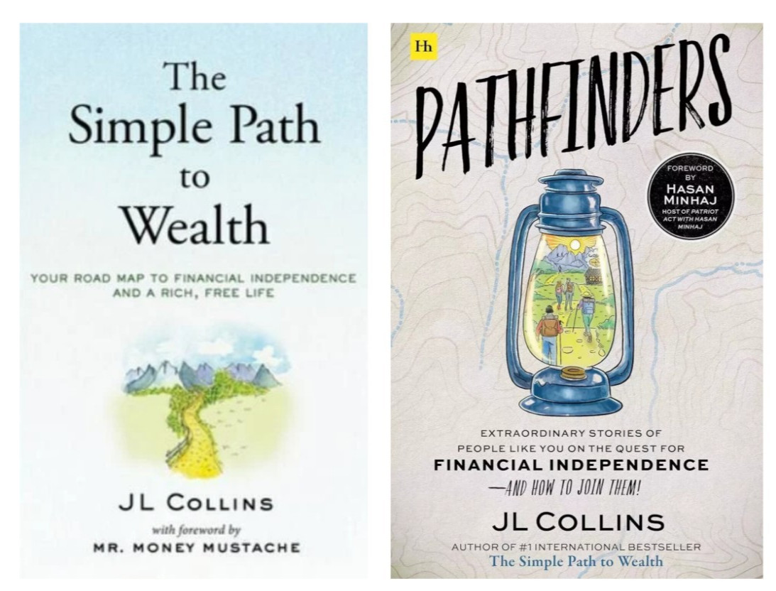 The Simple Path to Wealth and Pathfinders by JL Collins 2 book set Fast Shipping