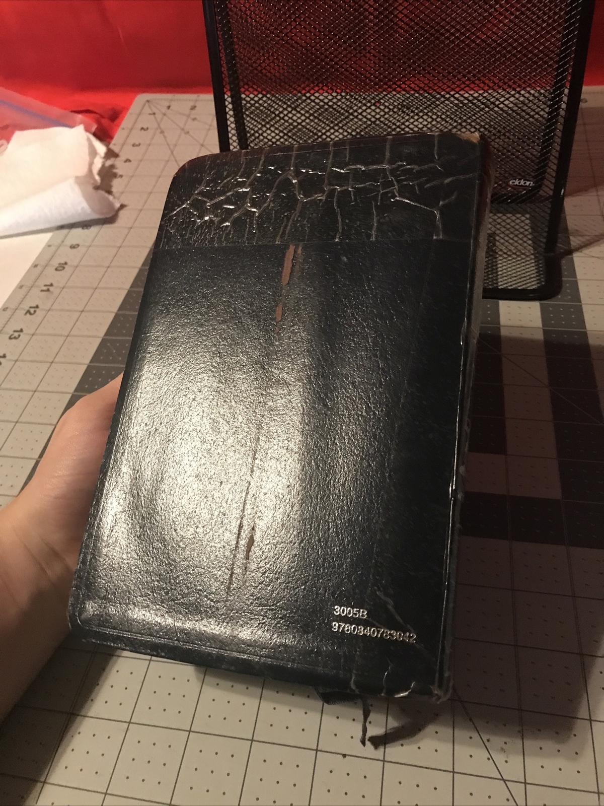 Vintage 1988 Thomas Nelson Holy Bible NKJV Center Column Reference Edition Rare