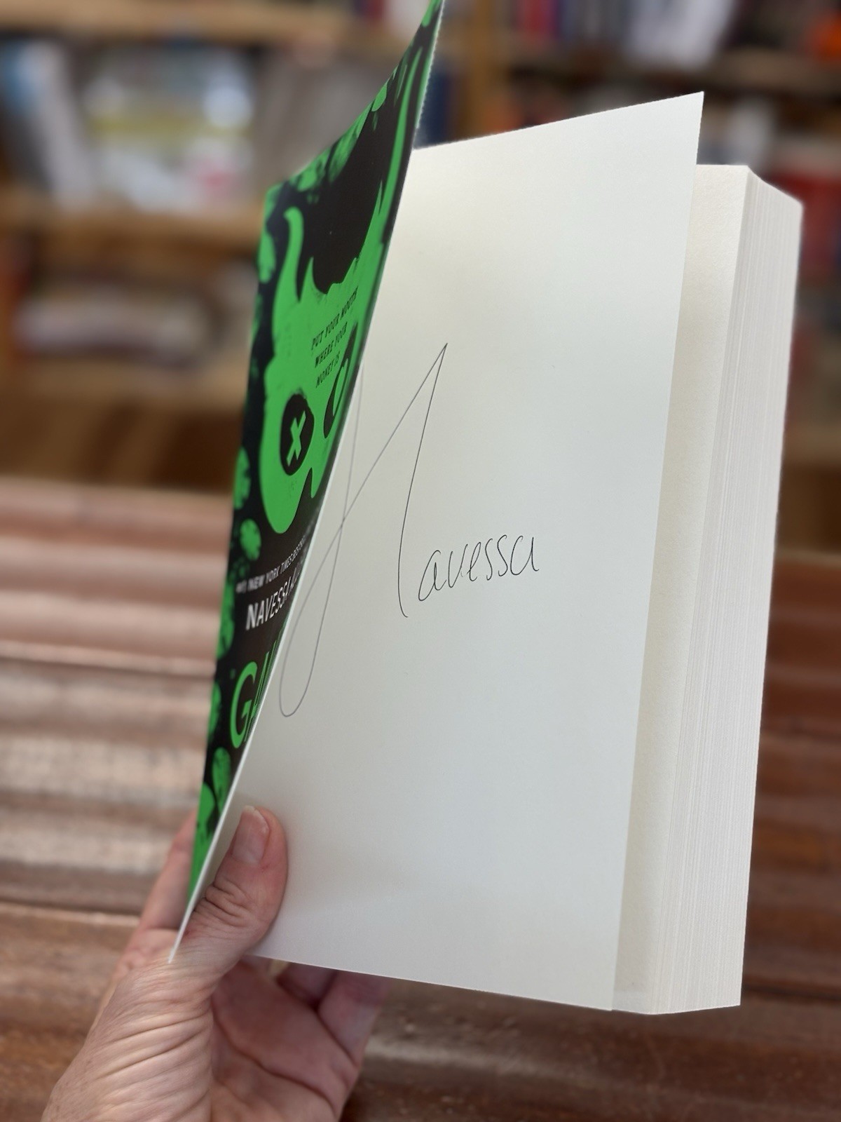 Navessa Allen SIGNED Book GAME ON AUTOGRAPHED Paperback Exclusive Ed 1st/1st