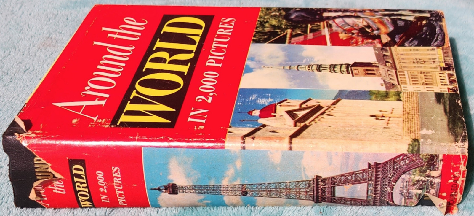 Around The World In 2000 Pictures 1959 Doubleday Hardcover 768 Pages