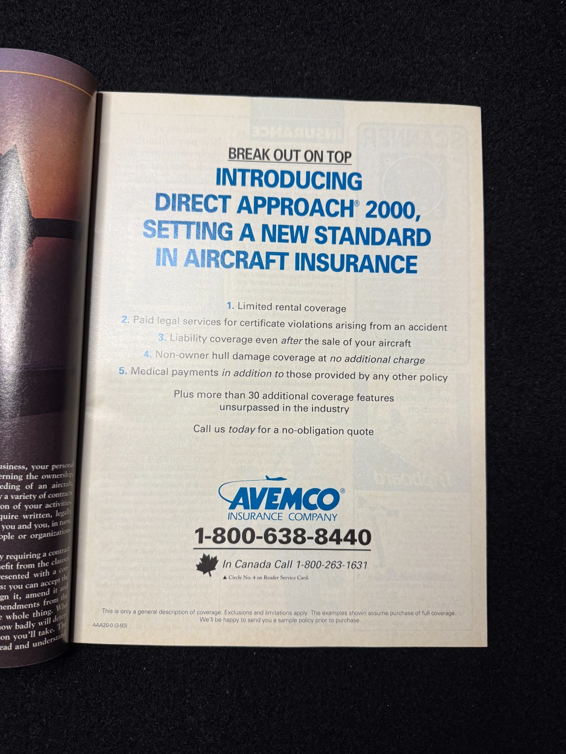 Plane & Pilot Magazine June 1993 Aviation Aircraft Flying IFR Lessons Vintage