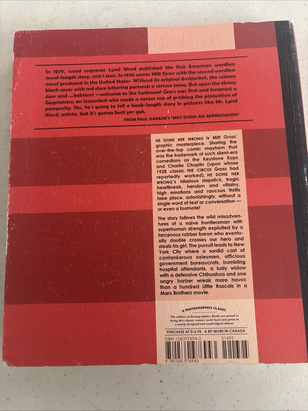 HE DONE HER WRONG By Milt Gross *Excellent Condition*