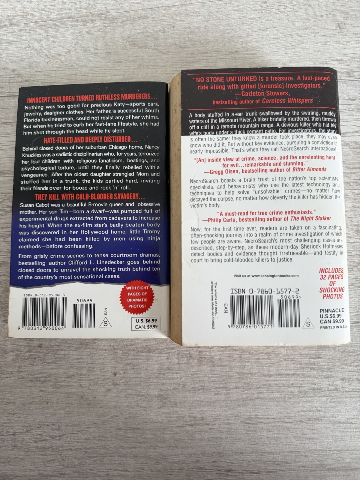 True Crime Paperback Lot 10 Books Murder Mystery Serial Killer Bundle