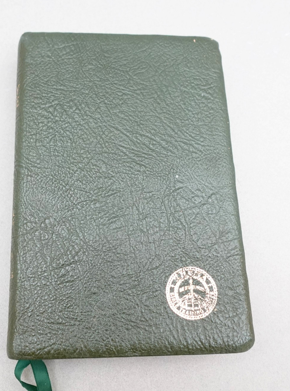 Rare Kenneth Hagin Ministries Rhema KJV Study Bible Calfskin Green by Cambridge