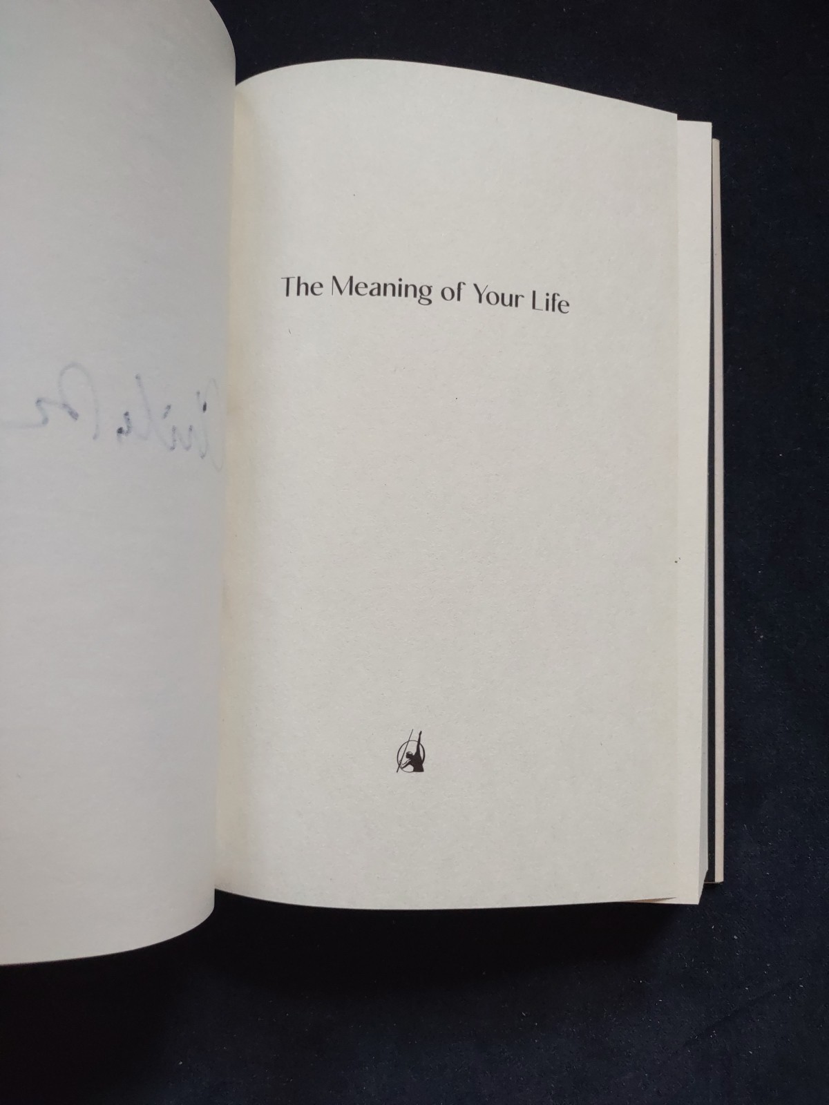 SIGNED The Meaning Of Your Life Arthur C Brooks Hardcover Book Self Help Purpose