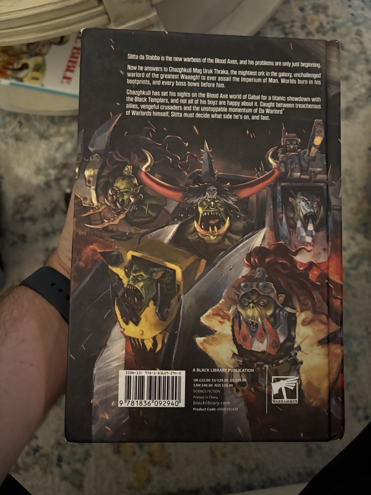 Ghazghull Thraka: Warlord of Warlords (Hardback) Warhammer 40K Read description