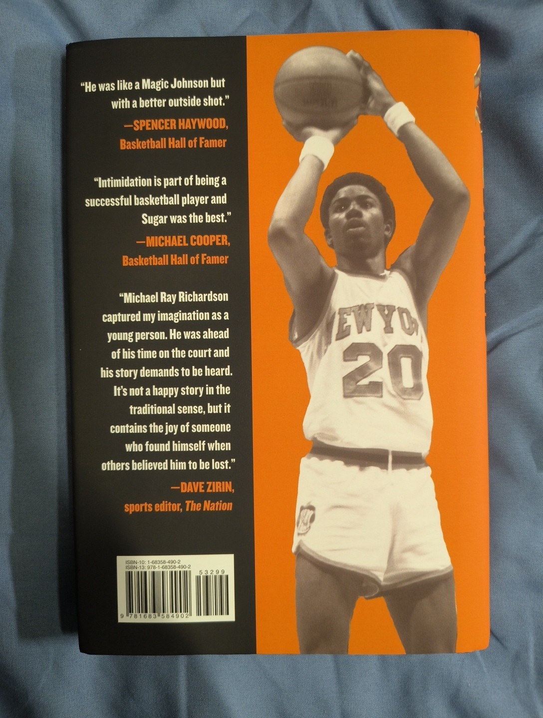 Banned Michael Sugar Ray Richardson How I Squandered an NBA Career NEW Hardcover