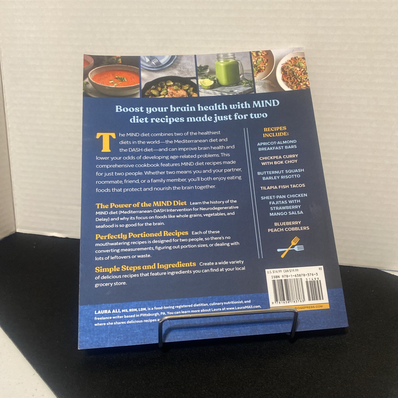 MIND Diet for Two : 65 Perfectly Portioned Recipes to Boost Your Brain Health by