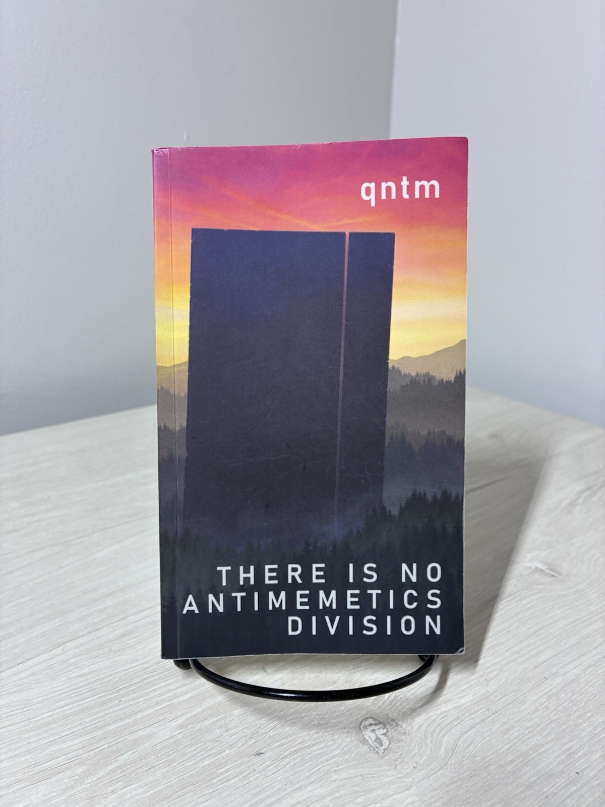 There Is No Antimemetics Division by Qntm 1st Ed PB Sci-Fi Horror Rare OOP 2021