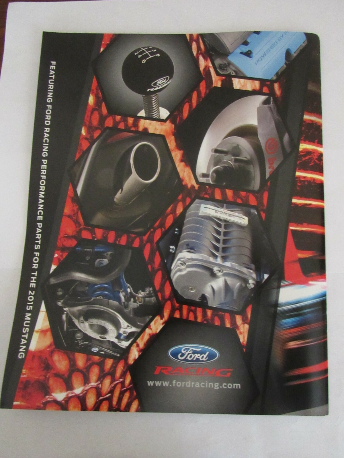 2014 FORD RACING PARTS CATALOG 2015 MUSTANG 302 SHELBY 34 PAGES