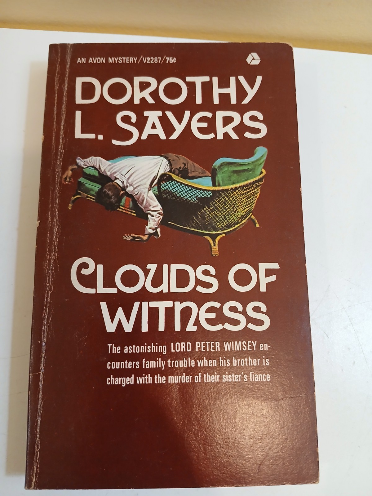 Dorothy L Sayers 5 Paperback Book Lot Lord Peter Wimsey Series Avon Print -bk1.2