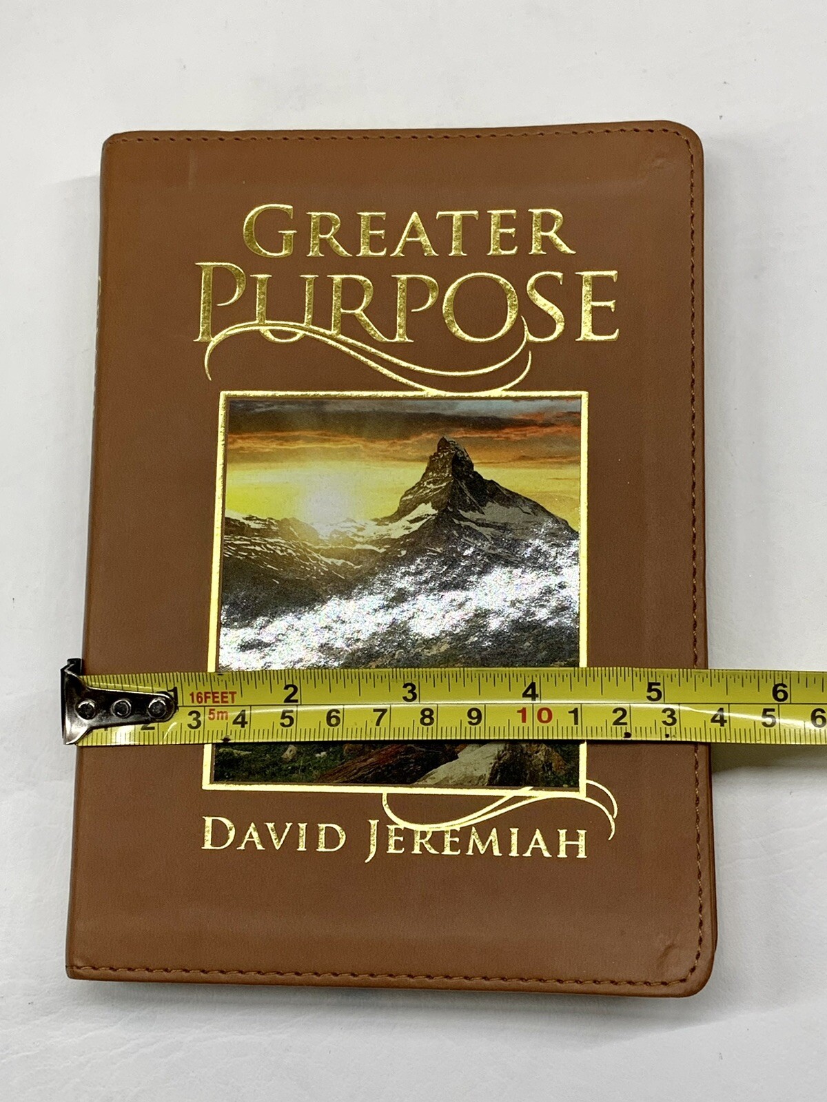 Greater Purpose By David Jeremiah Daily Devotional Leather Gold Edged Pages
