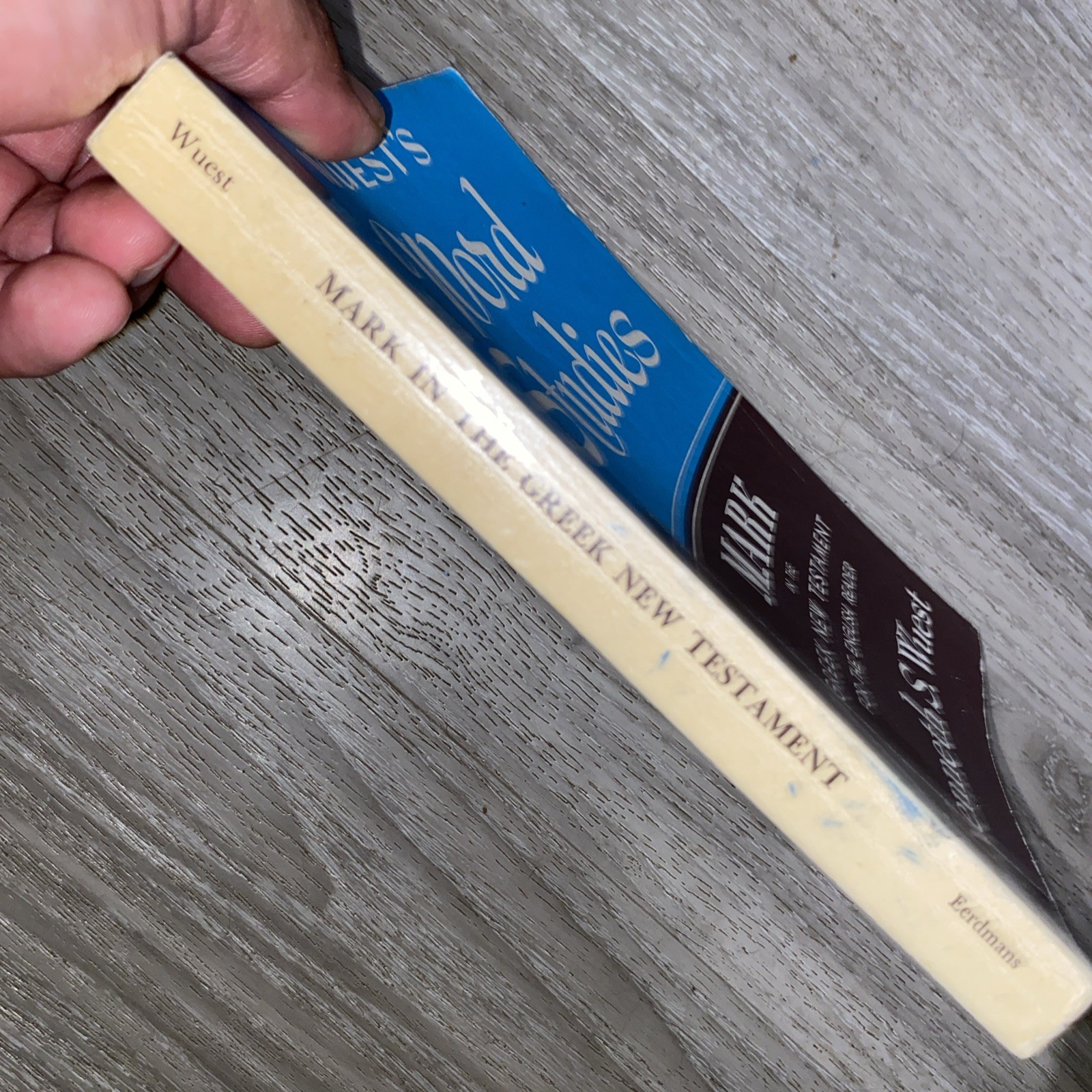 Word Studies: Mark in the Greek – Paperback, by Kenneth S. Wuest – Acceptable