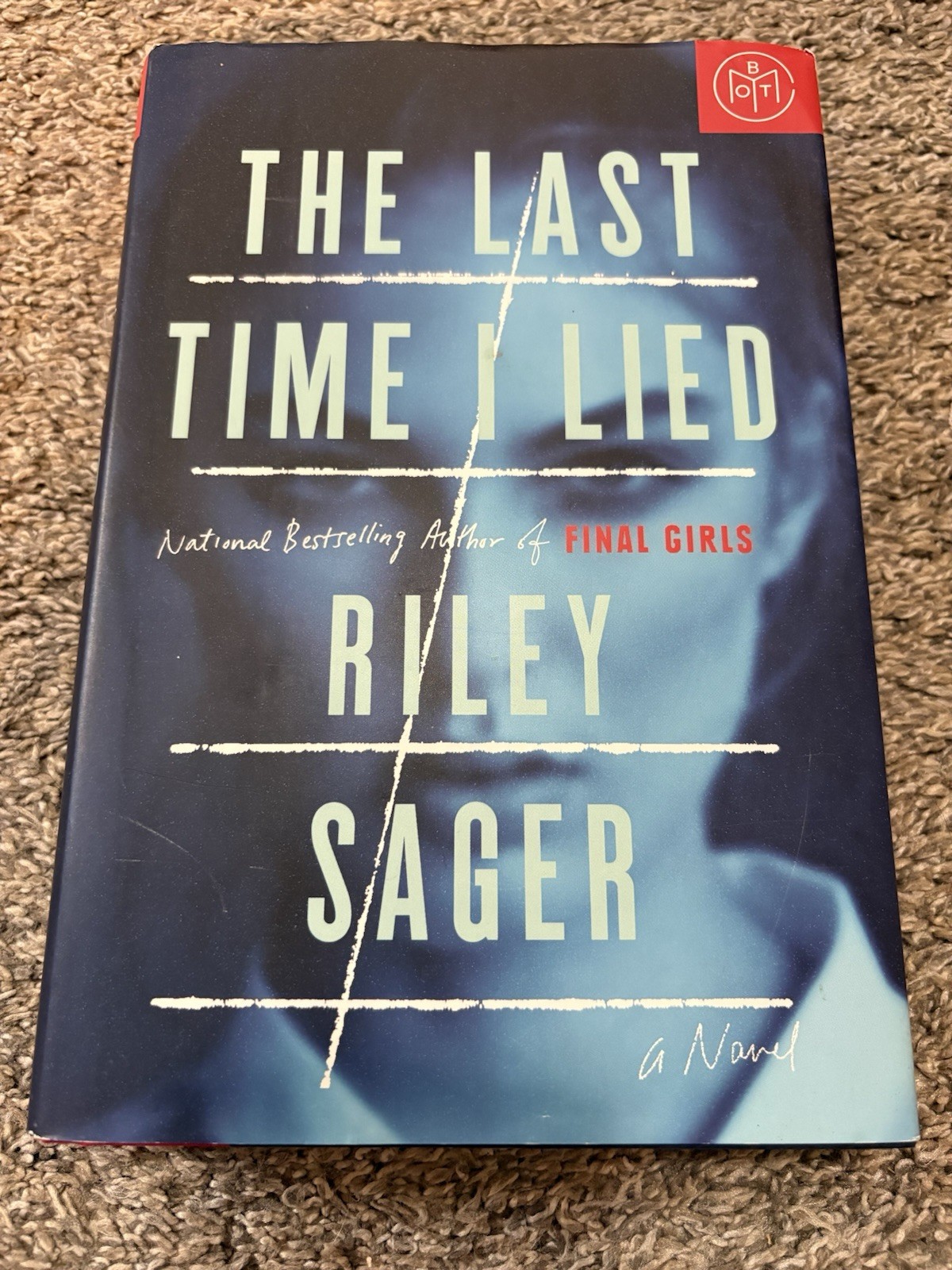 The Last Time I Lied by Riley Sager BOTM Thriller Hardcover Novel 2018