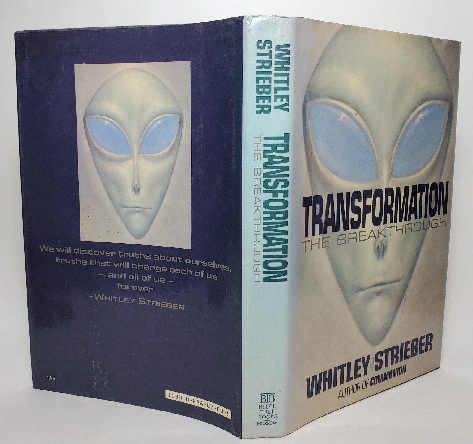 Transformation The Breakthrough Whitley Strieber First Edition First Print HC$DJ