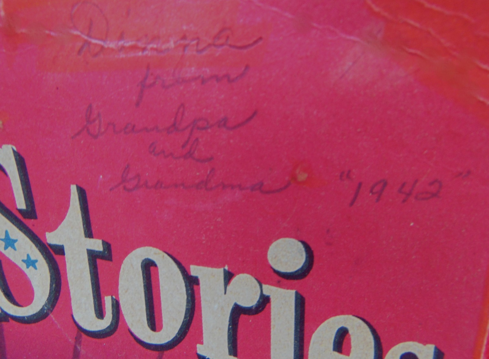RARE 1941 ~365 BEDTIME STORIES ~ LARGE 8″ x 11″ ~ Whitman Publishing~ 140 PAGES