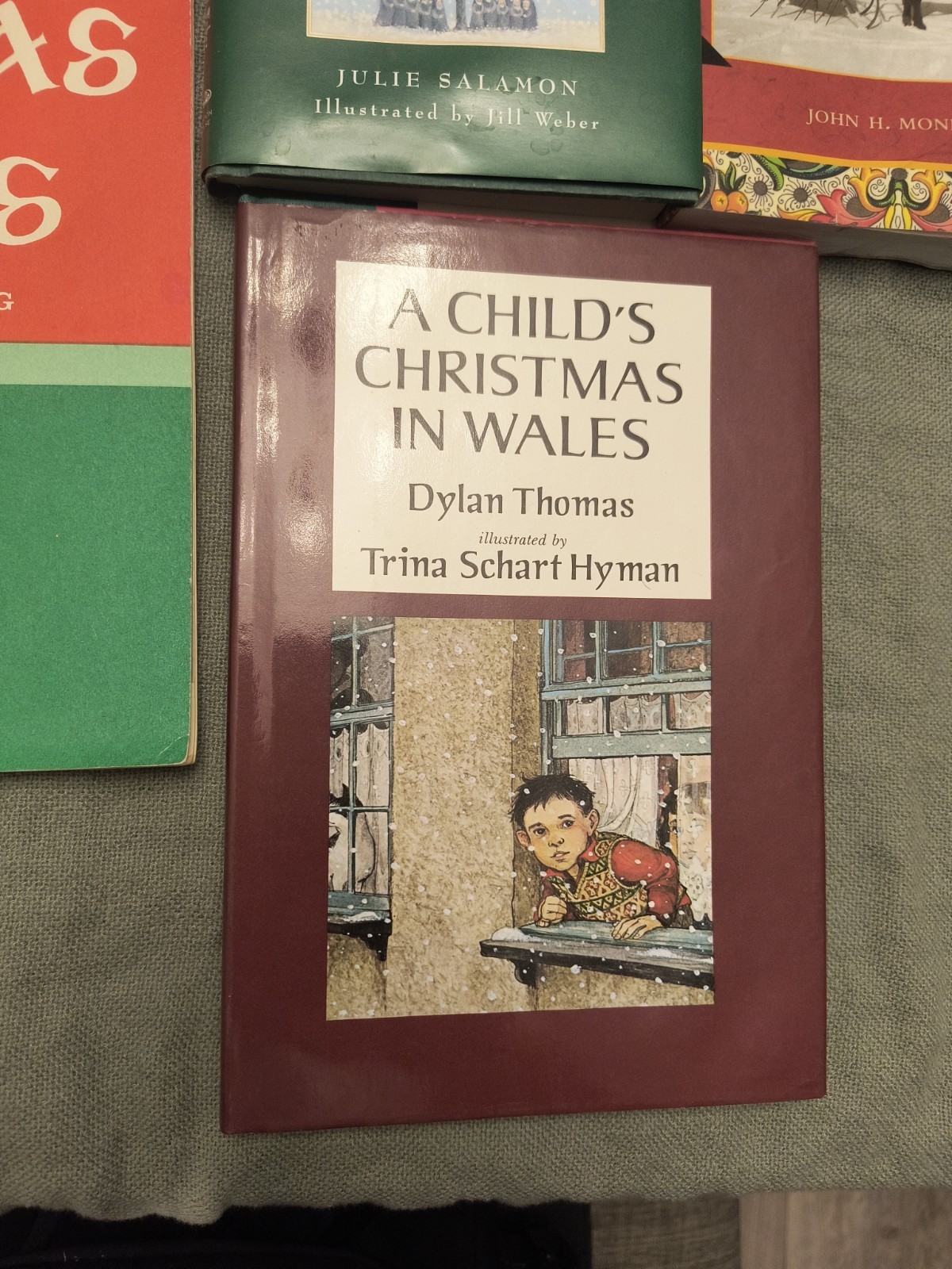 Lot of 7 Vintage & Modern Christmas Books – Classics, Stories, and Carols