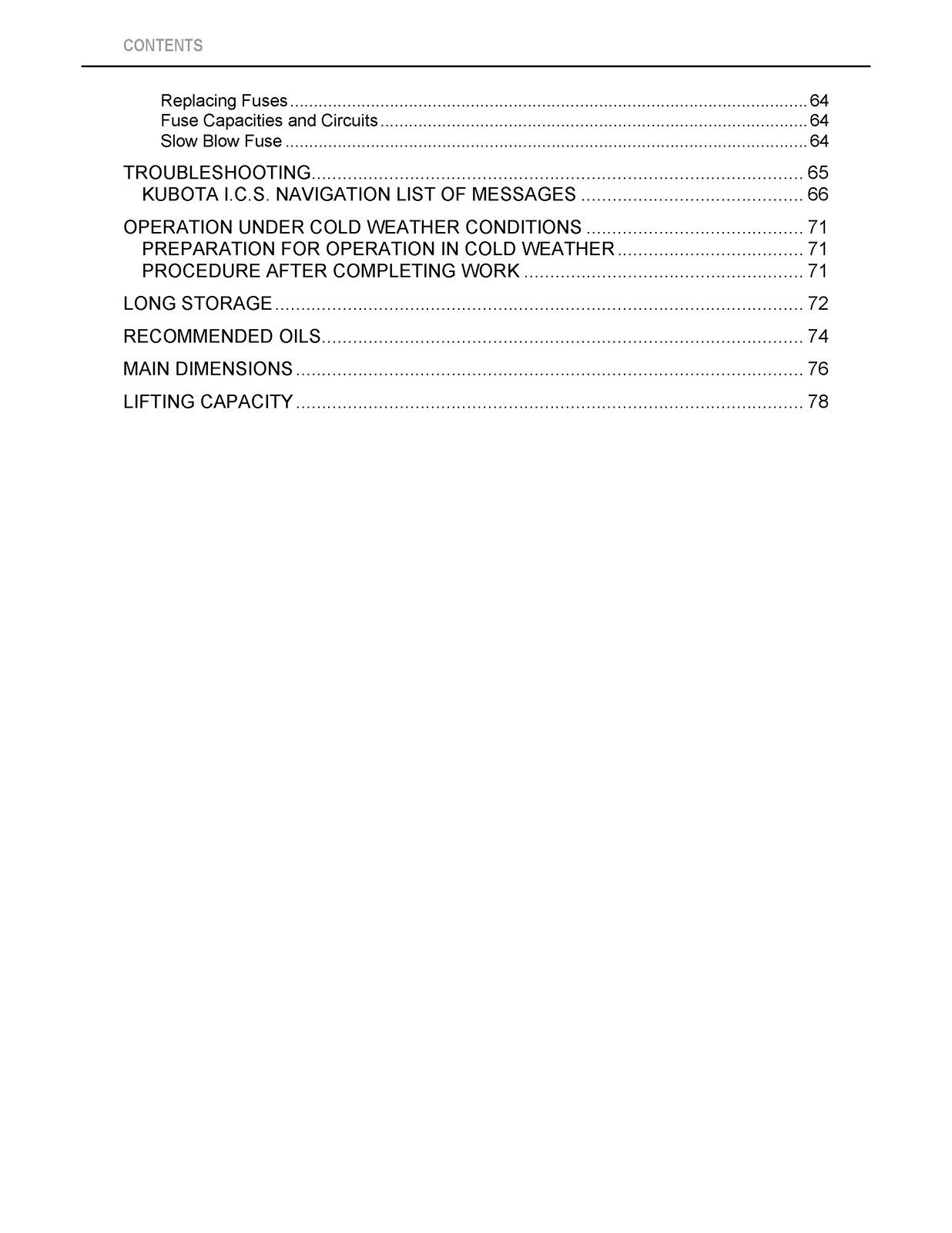 KUBOTA U27-4 EXCAVATOR OPERATORS MANUAL – STEEL SPIRAL BOUND – RUGGED COVERS