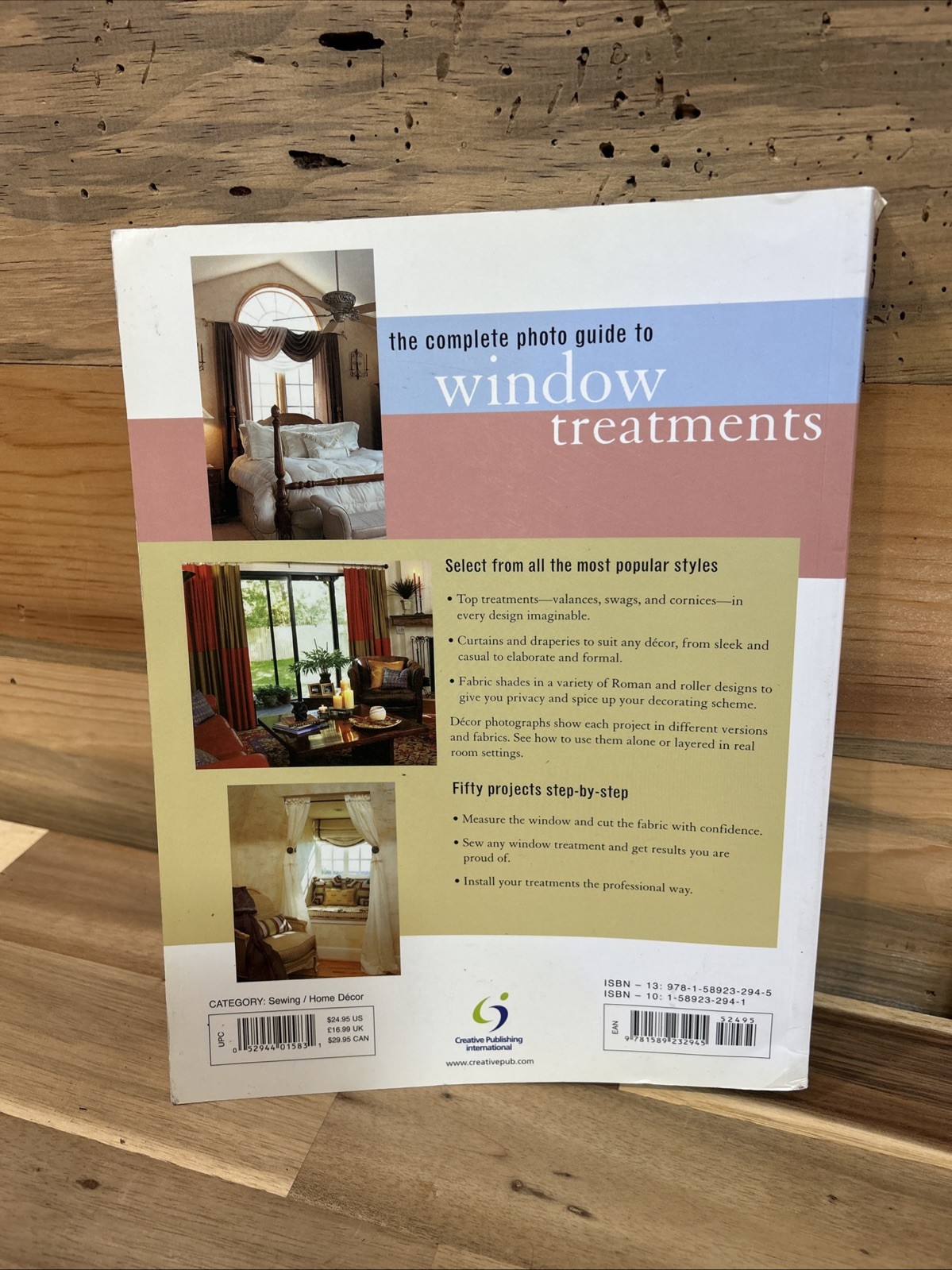 The Complete Photo Guide To Window Treatments Linda Neubauer 2007 TPB New