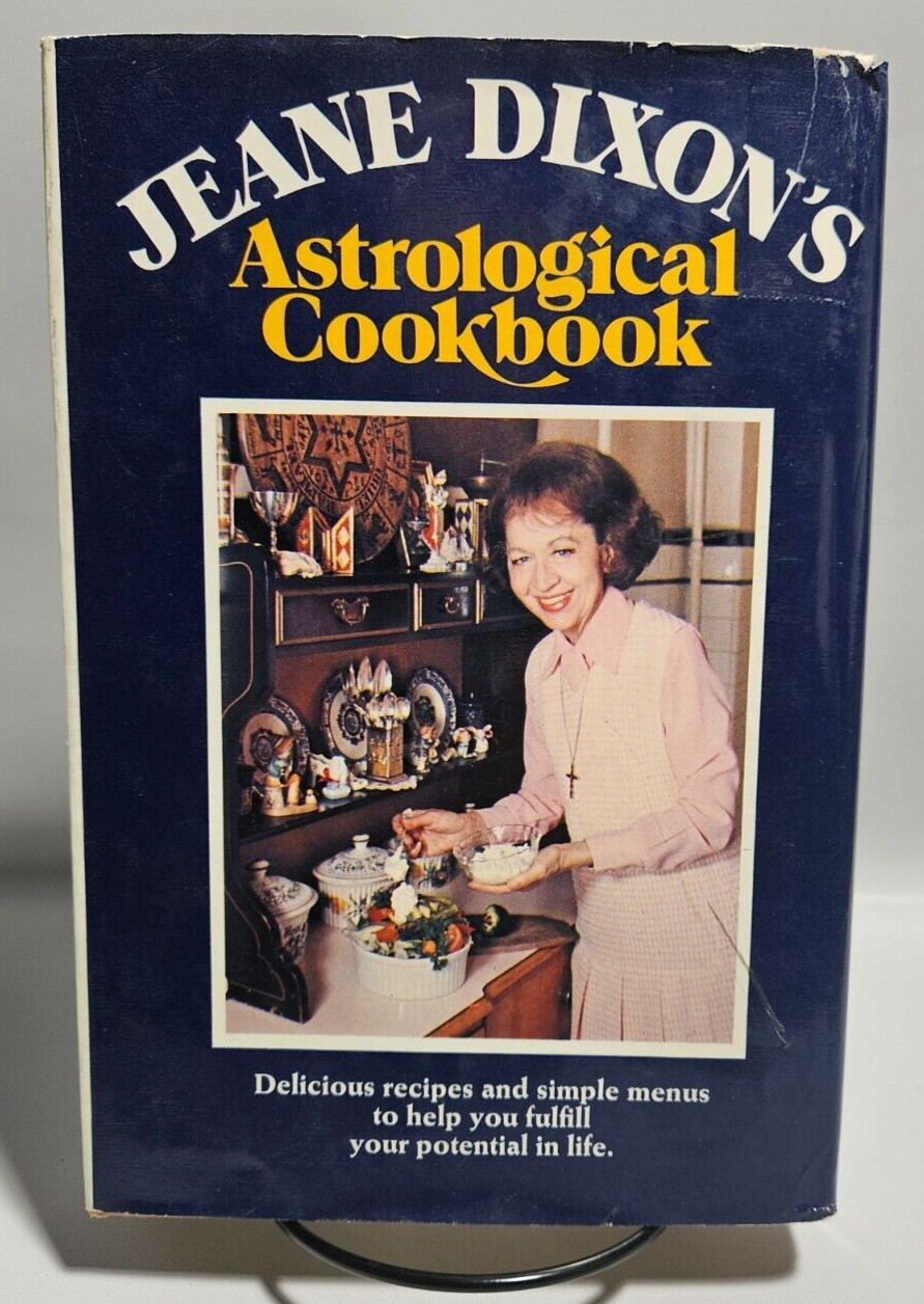 Jeane Dixon’s Astrological Cookbook by Jeane Dixon, 1976 First Edition