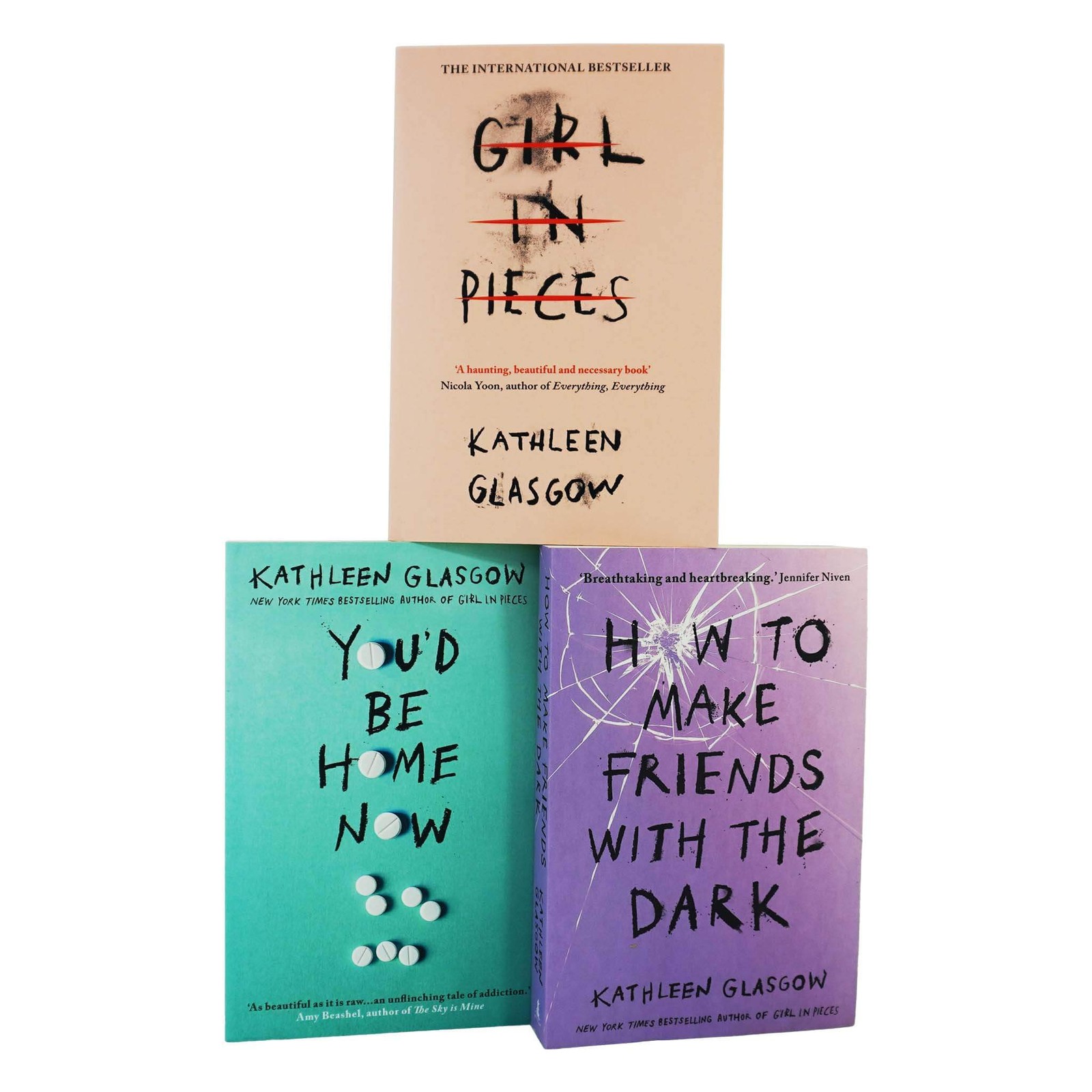Kathleen Glasgow 3 Books Set Collection – Ages 13-18 – Paperback